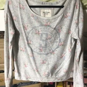 Abercrombie Floral Crewneck